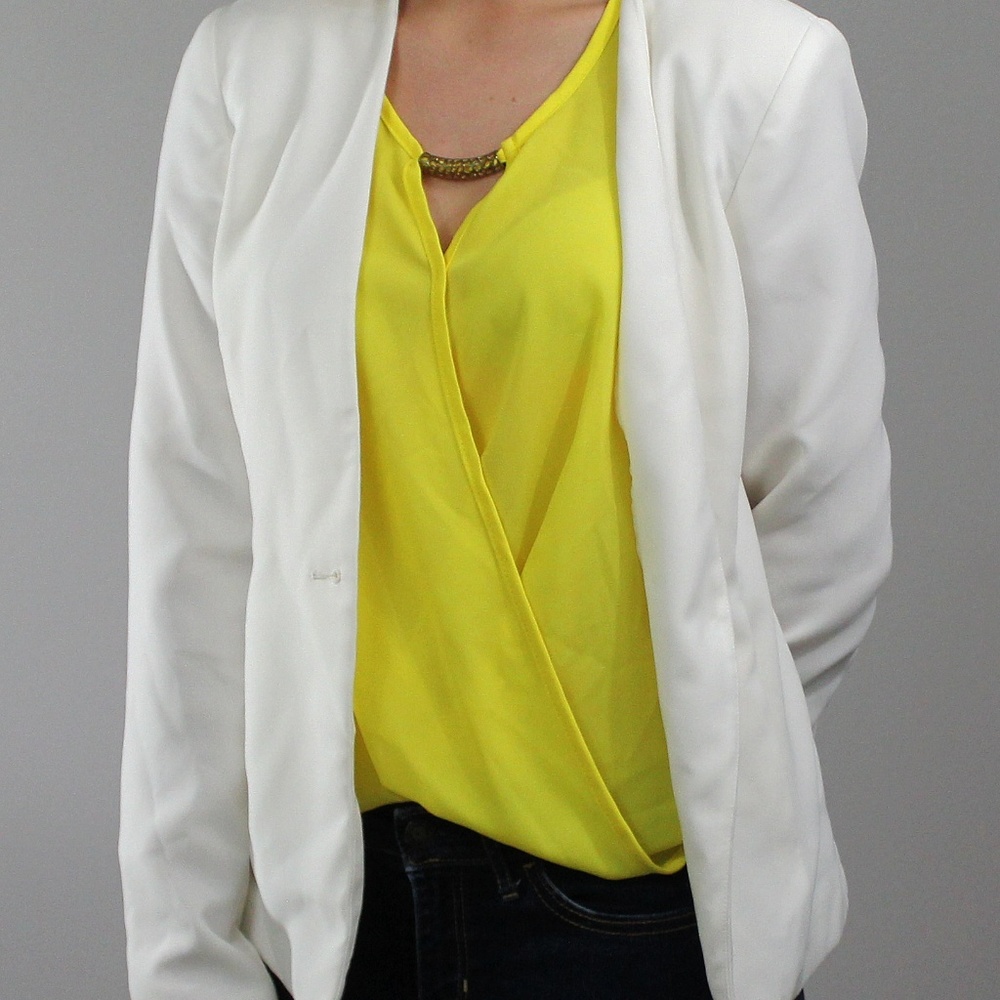 White Blazer